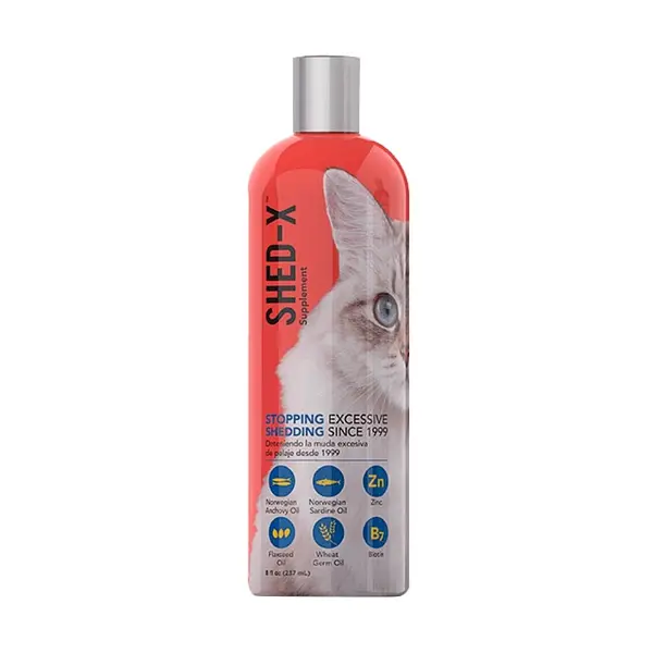 SHED X CAT DERMAPLEX 8 OZ